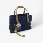 Bolso azul mujer