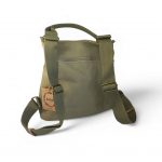 mochila antirrobo mujer verde beige