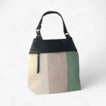 Mochila antirrobo mujer negra tricolor