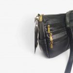 Bolso bandolera negro mujer
