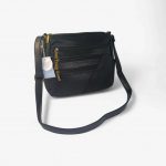 Bolso bandolera negro mujer