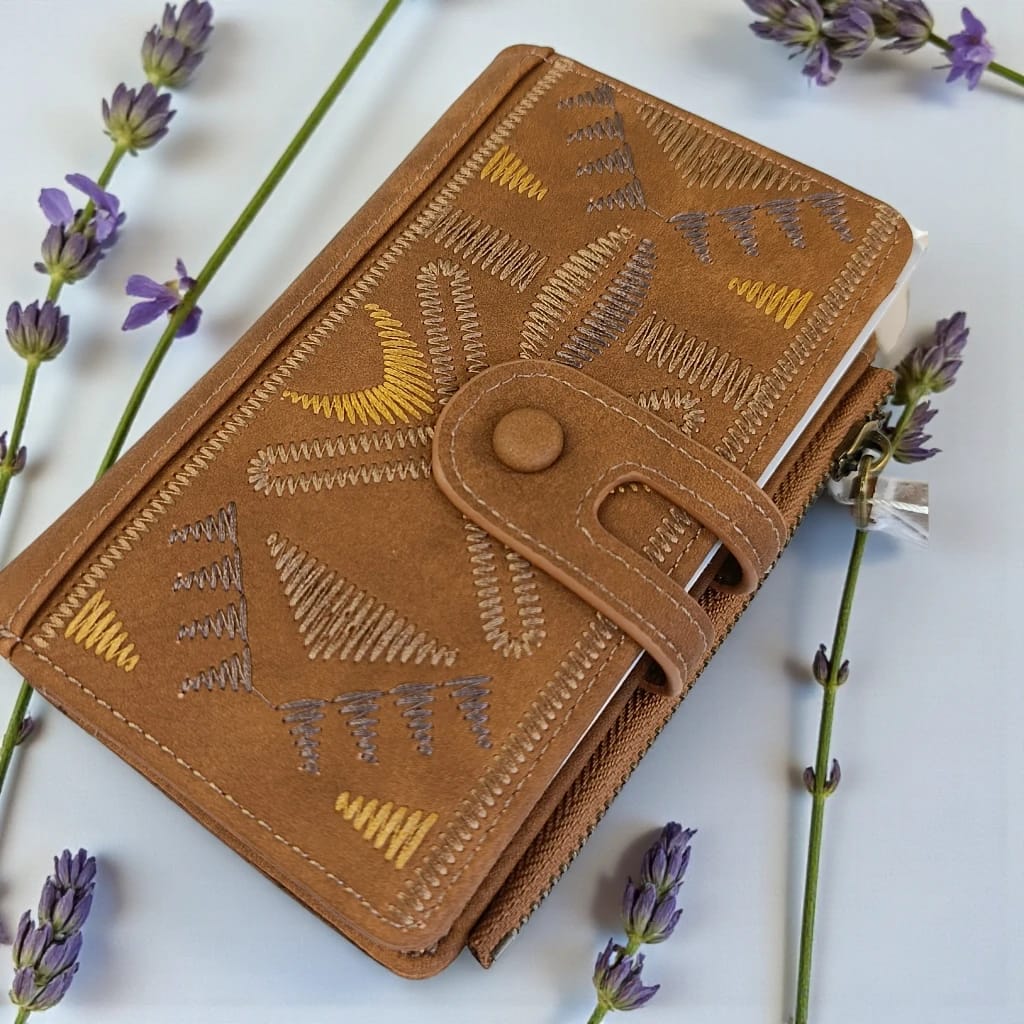 Cartera monedero billetera camel tipo antelina