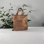 Mochila taupe y camel para mujer de nueva colección