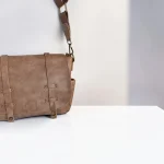 Bolso bandolera topo mujer